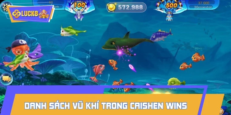 Danh sách vũ khí đặc biệt hỗ trợ người chơi